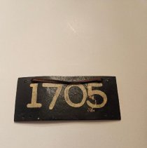 Townsend's Number Tag